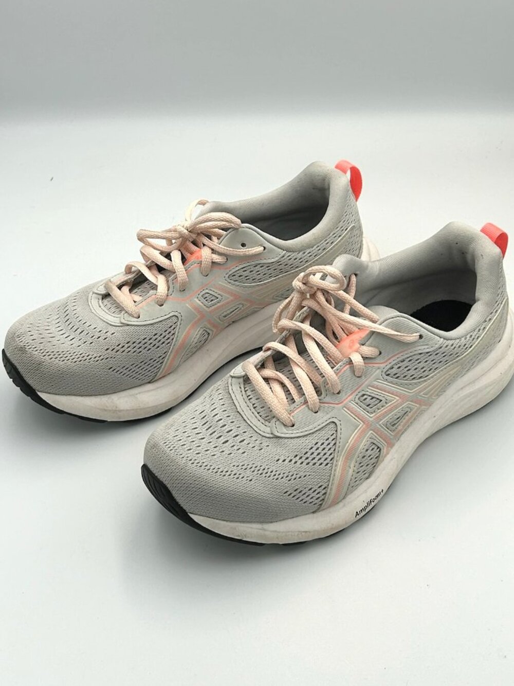 Asics Gel-Contend 9 Sneakers Shoes Women's 8.5 W Glacier Grey/‎ Pearl Pink